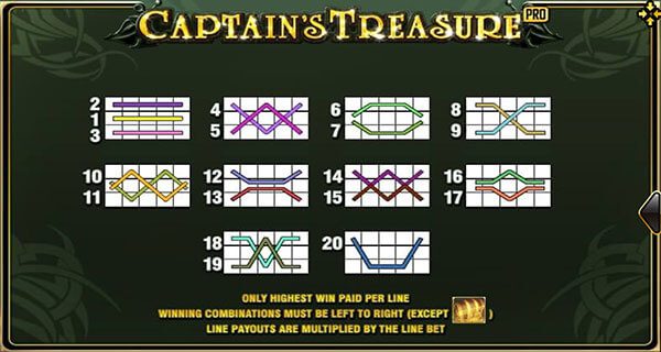 Game Captains Treasure PRO ล่าสมบัติ กัปตัน สล็อต ขั้นโปร