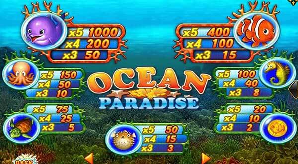 Ocean Paradise สล็อต สวรรค์ ของ มหาสมุทร Ocean Paradise สล็อต สวรรค์ ของ มหาสมุทร
