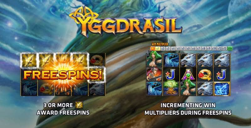 รีวิวเกมสล็อต YGGDRASIL